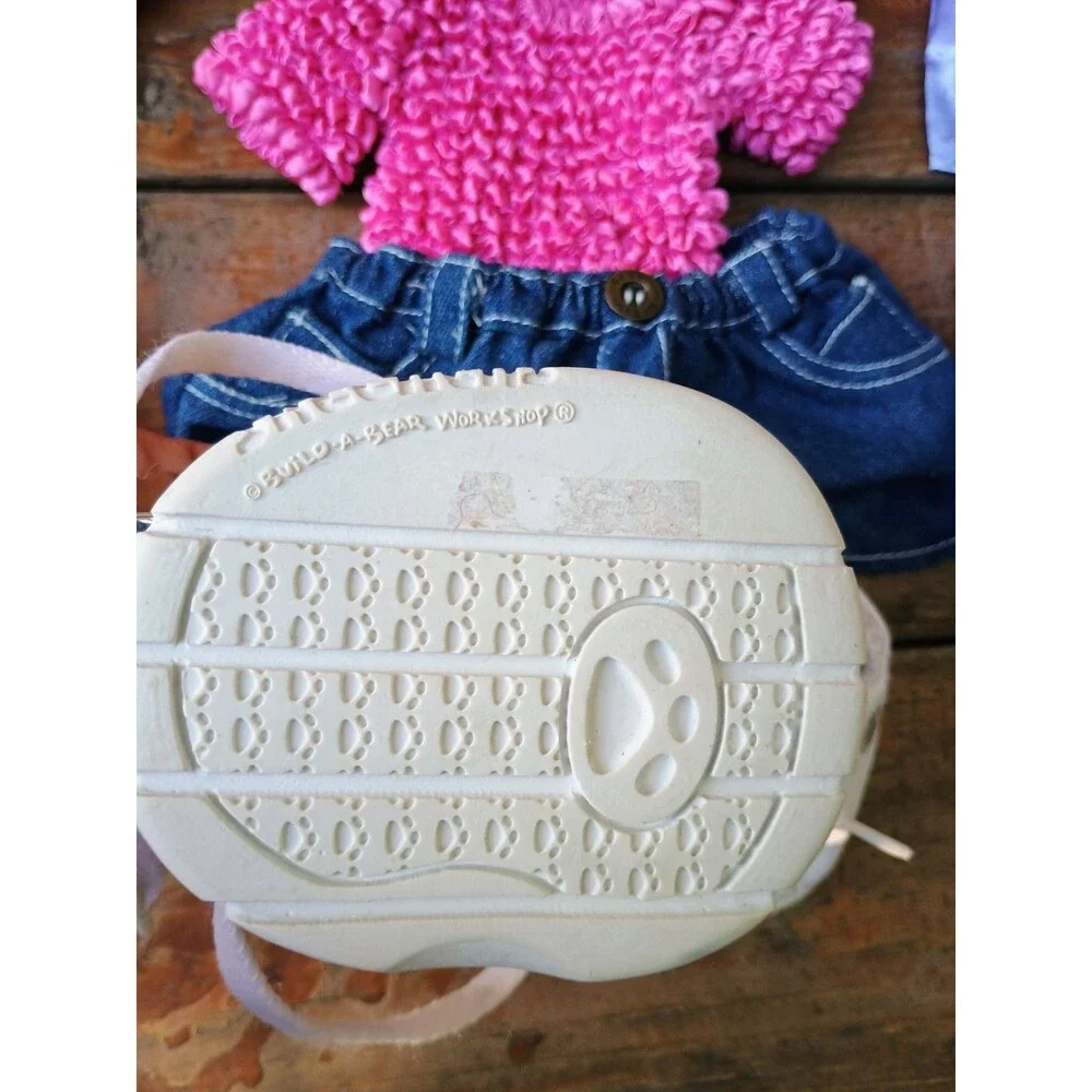 Build A Bear Outfits Shoes Lot Puss In Boots Skirt Shorts Ballerina Pajamas